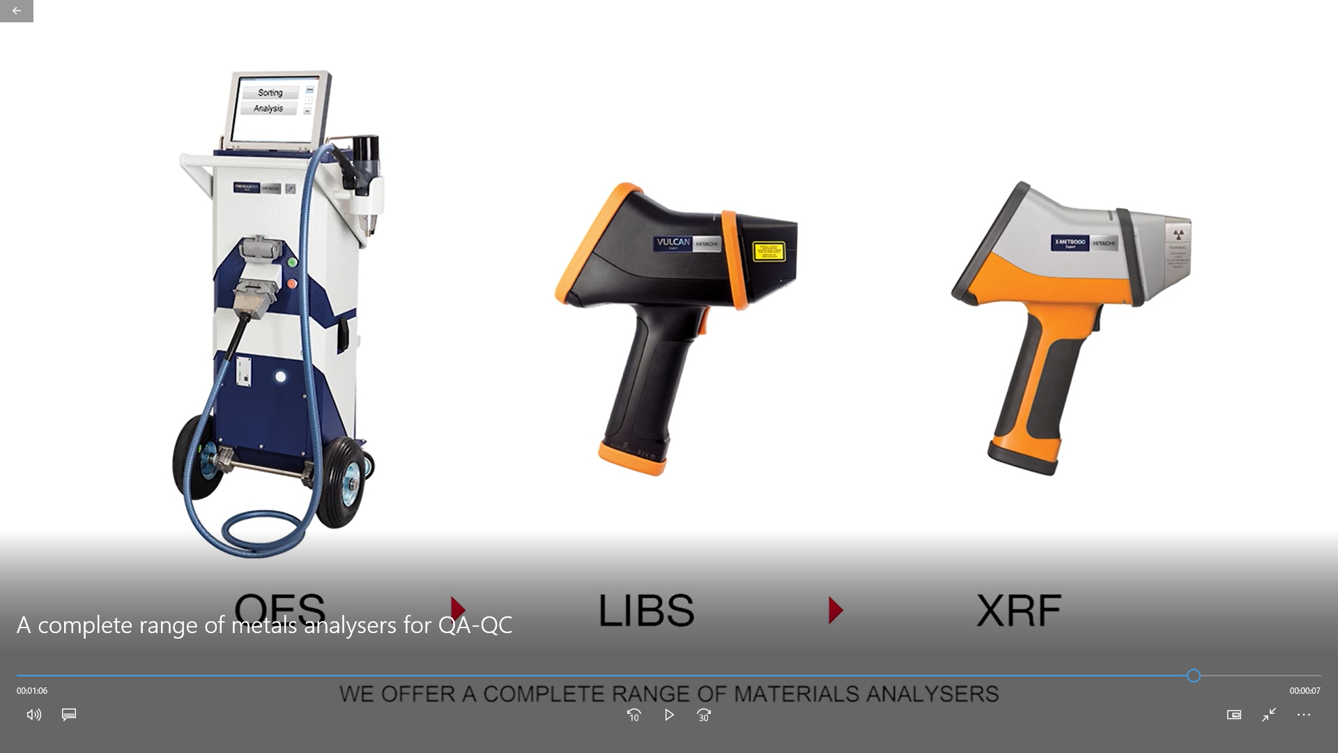 Spektrometry xrf oes libs