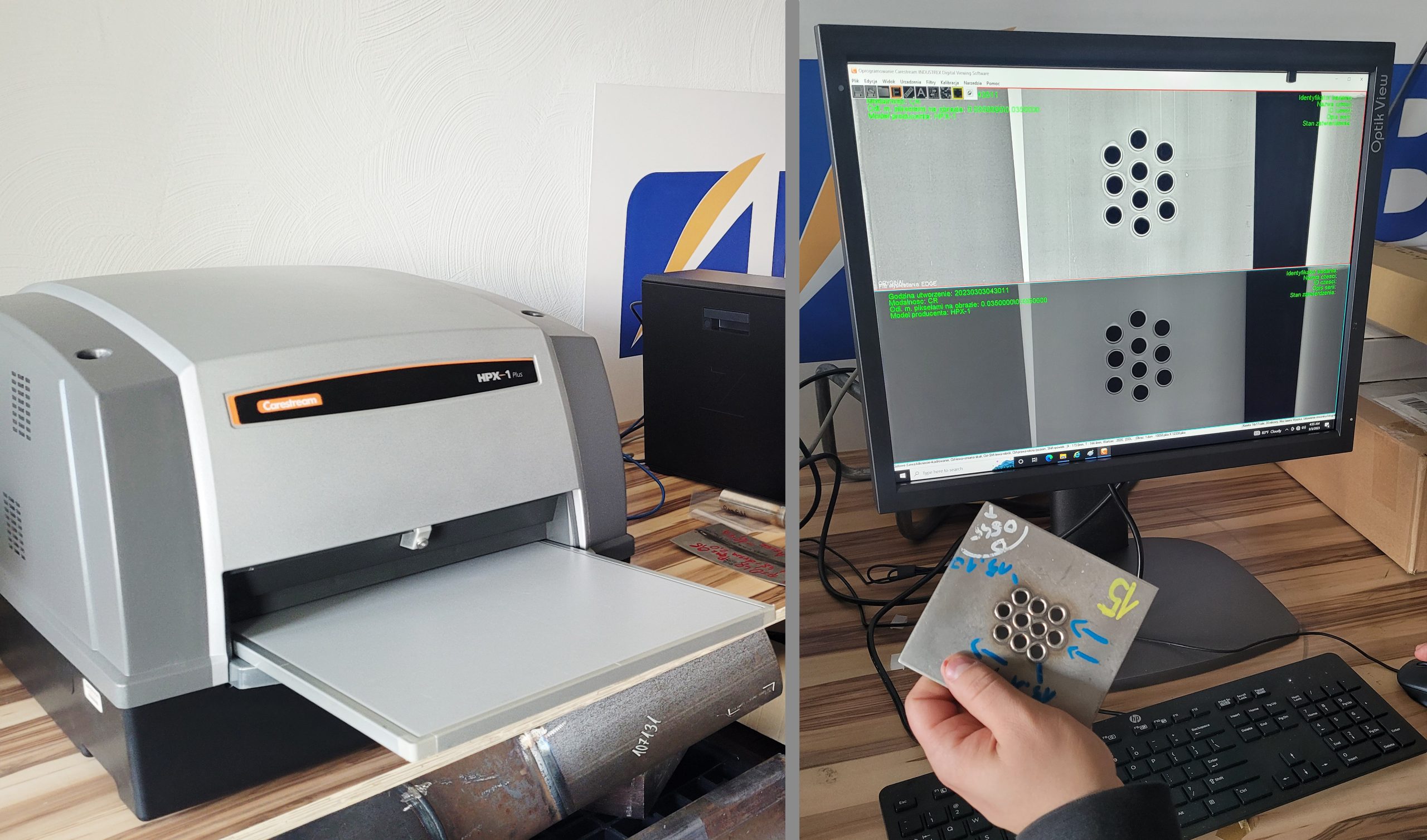 spoiny i wyjście pod rurki