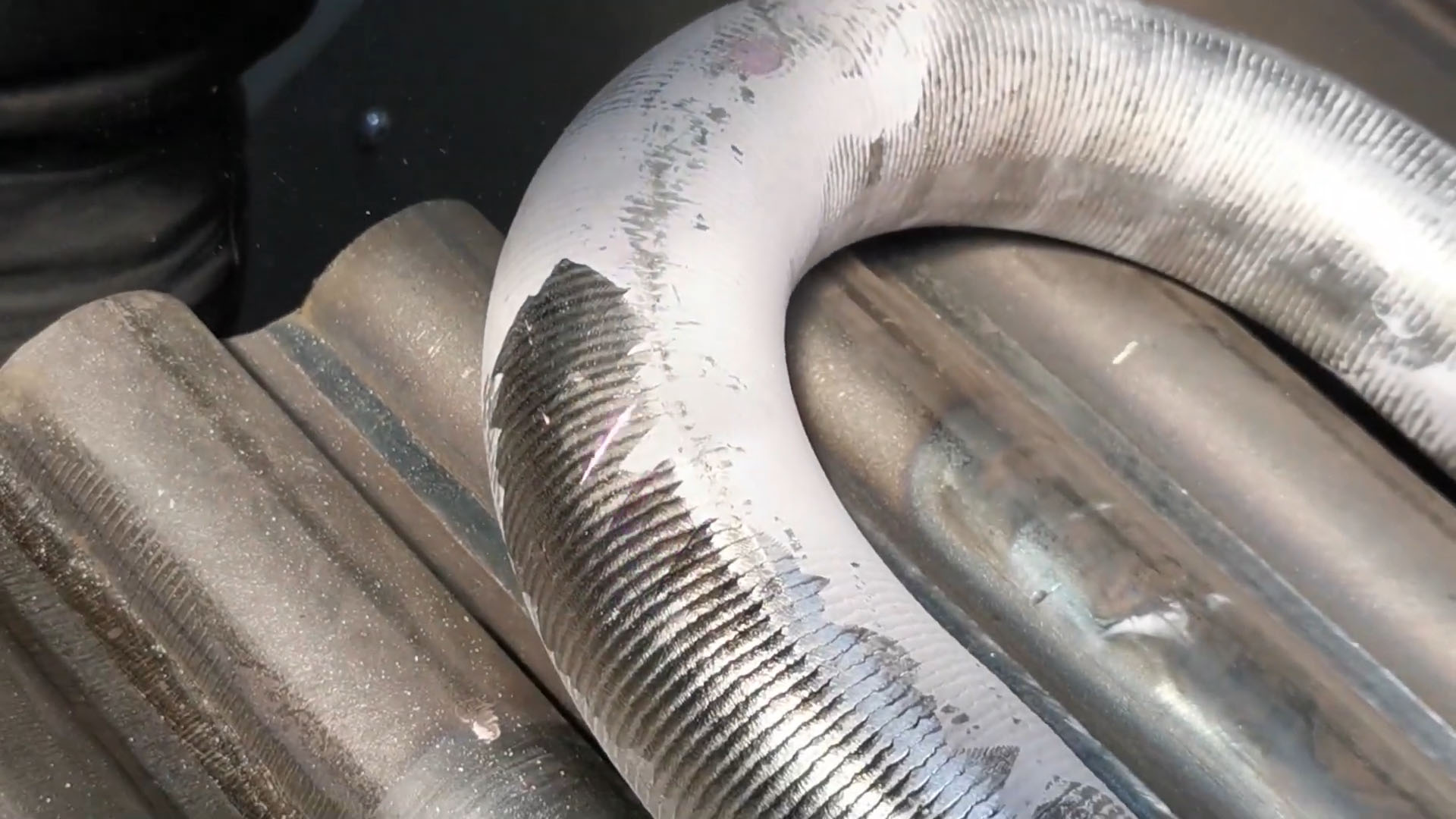 slide czyszczenie podkładu białego