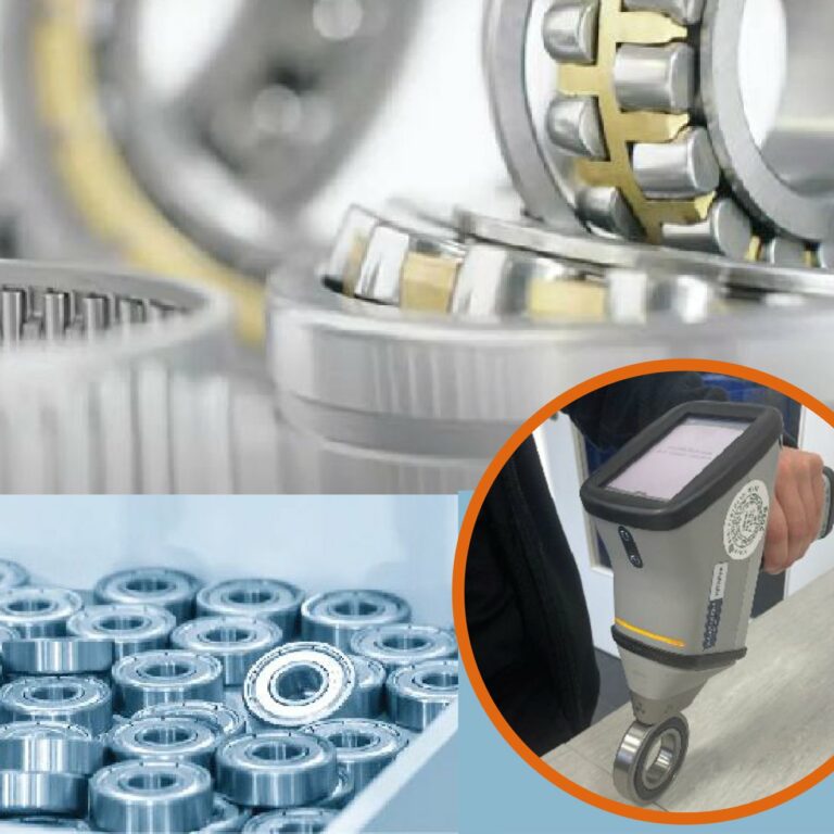 Badanie spektrometrem xmet łożysk slajd