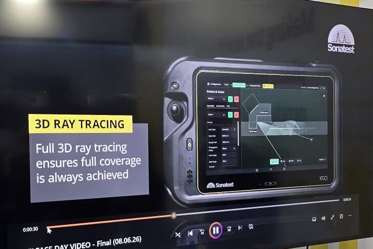 3 ray tracing SONATEST XEO flaw finder